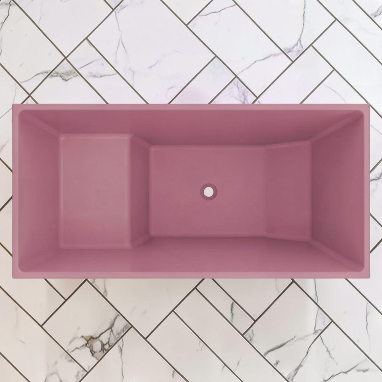 1350 x 700 Seated Soaking Tub – 1000mm Depth – Rectangular – Omnitub