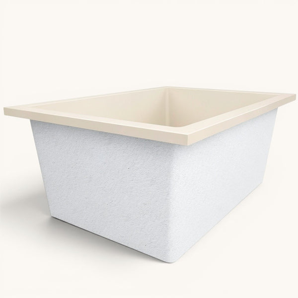 1500 x 1050 Deep Soaking Tub – 600mm Depth – Wide Rectangular – Omnitub