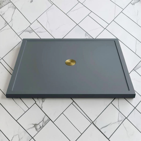 Omnitub 1500 x 1500 square shower tray 35mm slim non-slip - alternate angle