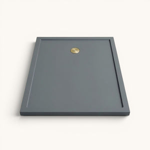 1100 x 800 Rectangular Shower Tray – 35mm Slim Non-Slip | Omnitub
