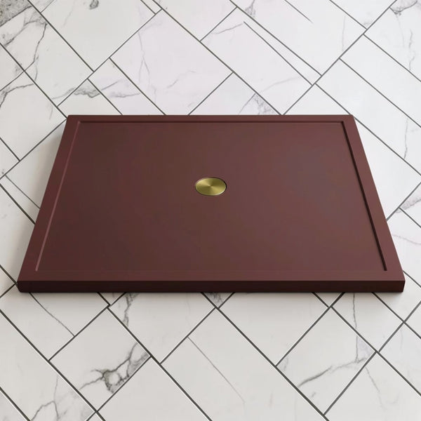 Omnitub 1500 x 1500 square shower tray 35mm slim non-slip - bathroom installation