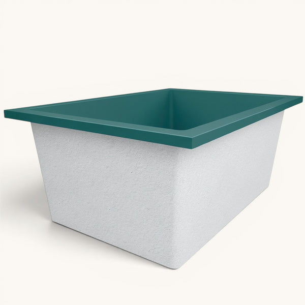 1500 x 1050 Deep Soaking Tub – 600mm Depth – Wide Rectangular – Omnitub