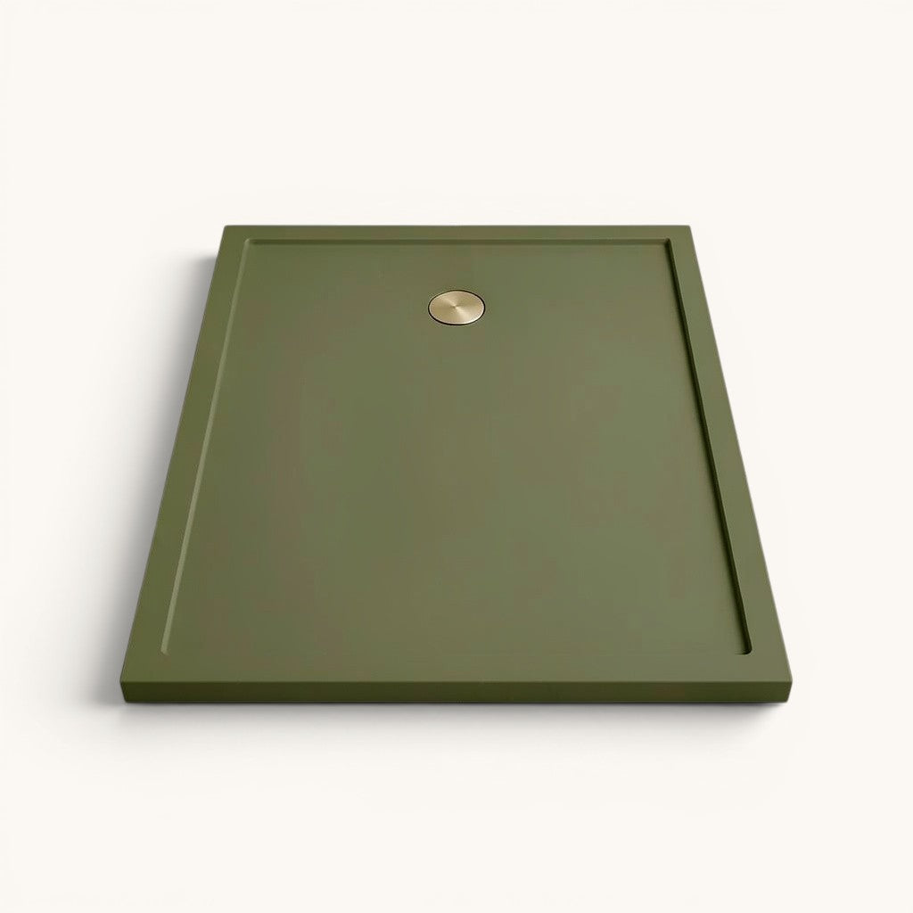1100 x 800 Rectangular Shower Tray – 35mm Slim Non-Slip | Omnitub