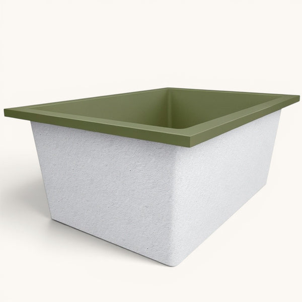 1500 x 1050 Deep Soaking Tub – 600mm Depth – Wide Rectangular – Omnitub