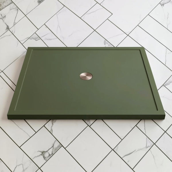 Omnitub 1500 x 1500 square shower tray 35mm slim non-slip - design feature
