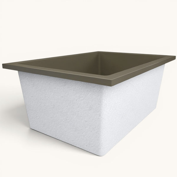 1500 x 1050 Deep Soaking Tub – 600mm Depth – Wide Rectangular – Omnitub