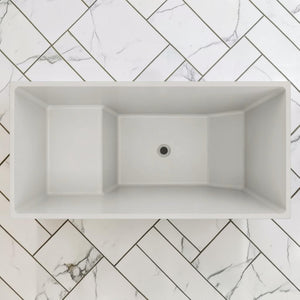 1350 x 700 Seated Soaking Tub – 1000mm Depth – Rectangular – Omnitub