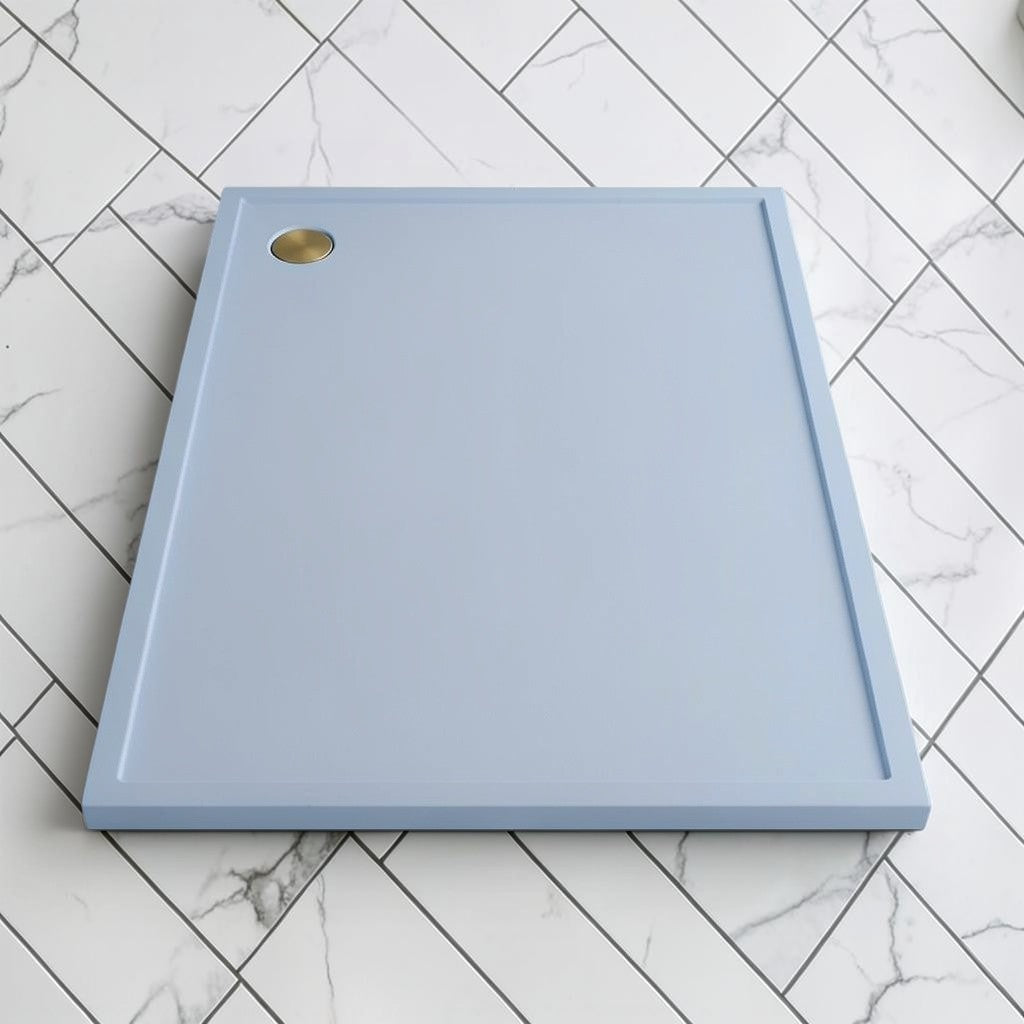 Omnitub 2000 x 1000 rectangular shower tray 35mm slim non-slip - feature highlight