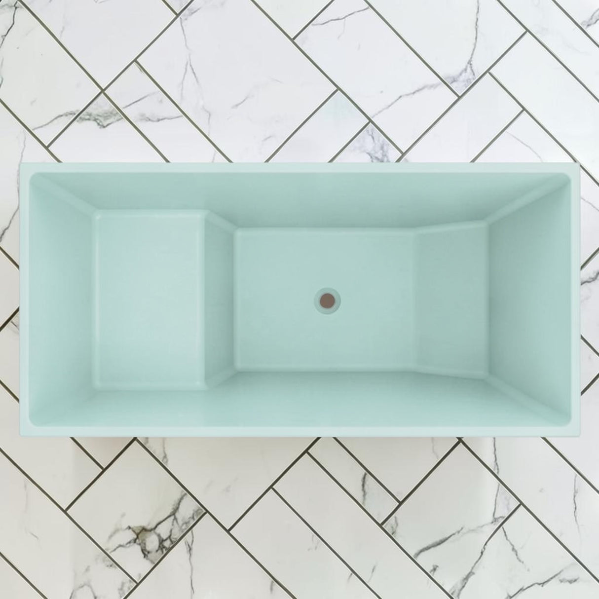 1350 x 700 Seated Soaking Tub – 1000mm Depth – Rectangular – Omnitub