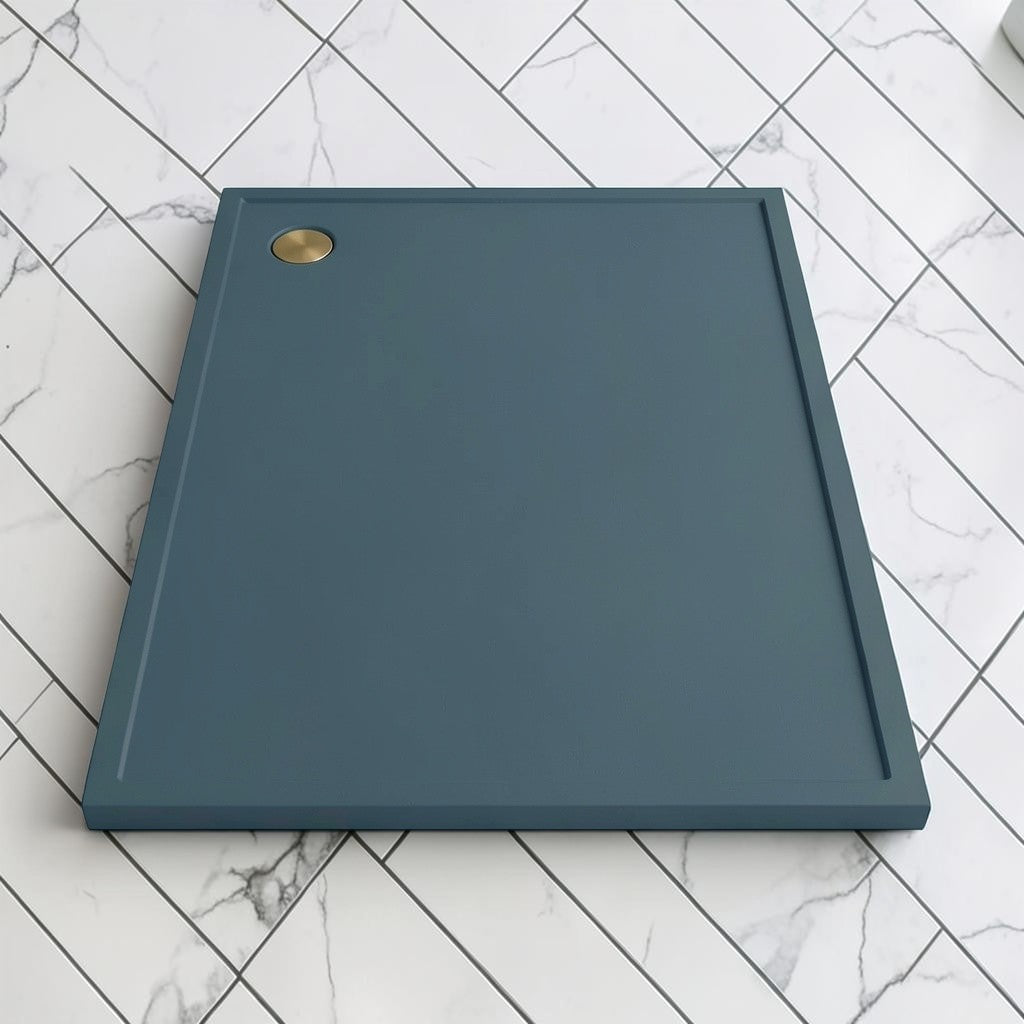 Omnitub 2000 x 1000 rectangular shower tray 35mm slim non-slip - underside detail