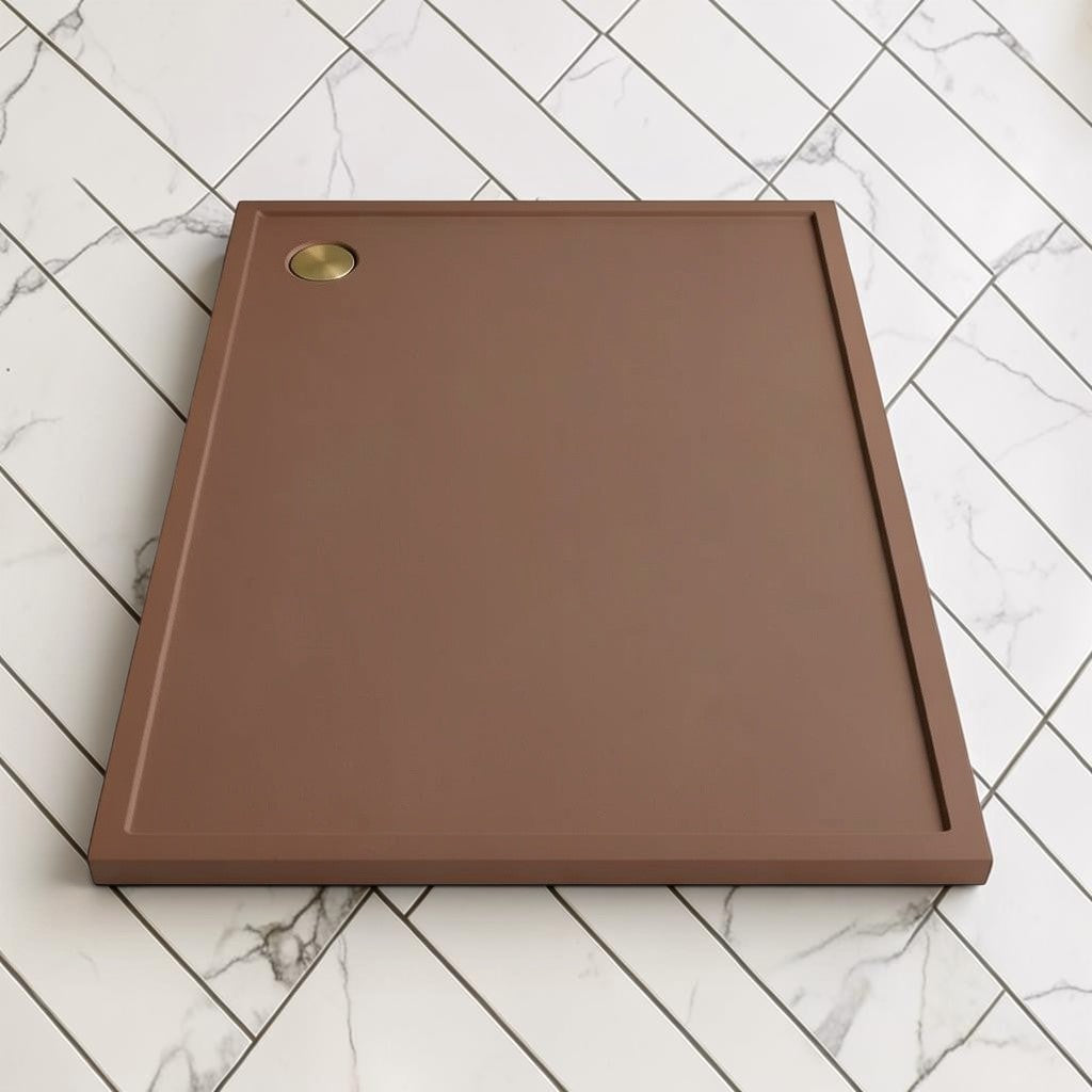 Omnitub 2000 x 1000 rectangular shower tray 35mm slim non-slip - main product view