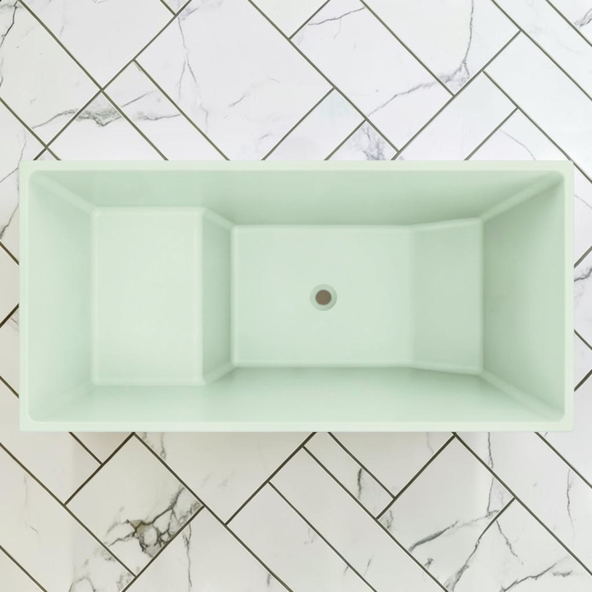 1350 x 700 Seated Soaking Tub – 1000mm Depth – Rectangular – Omnitub