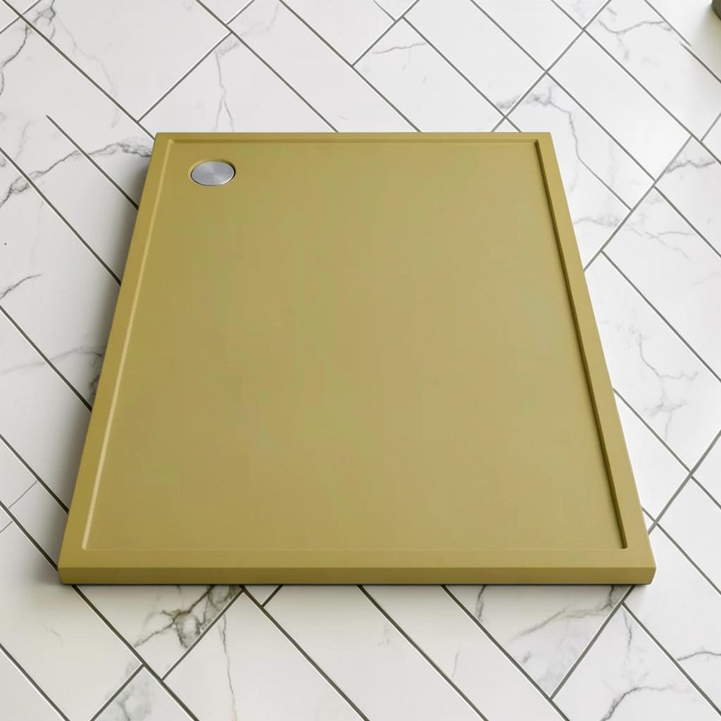 Omnitub 2000 x 1000 rectangular shower tray 35mm slim non-slip - interior detail