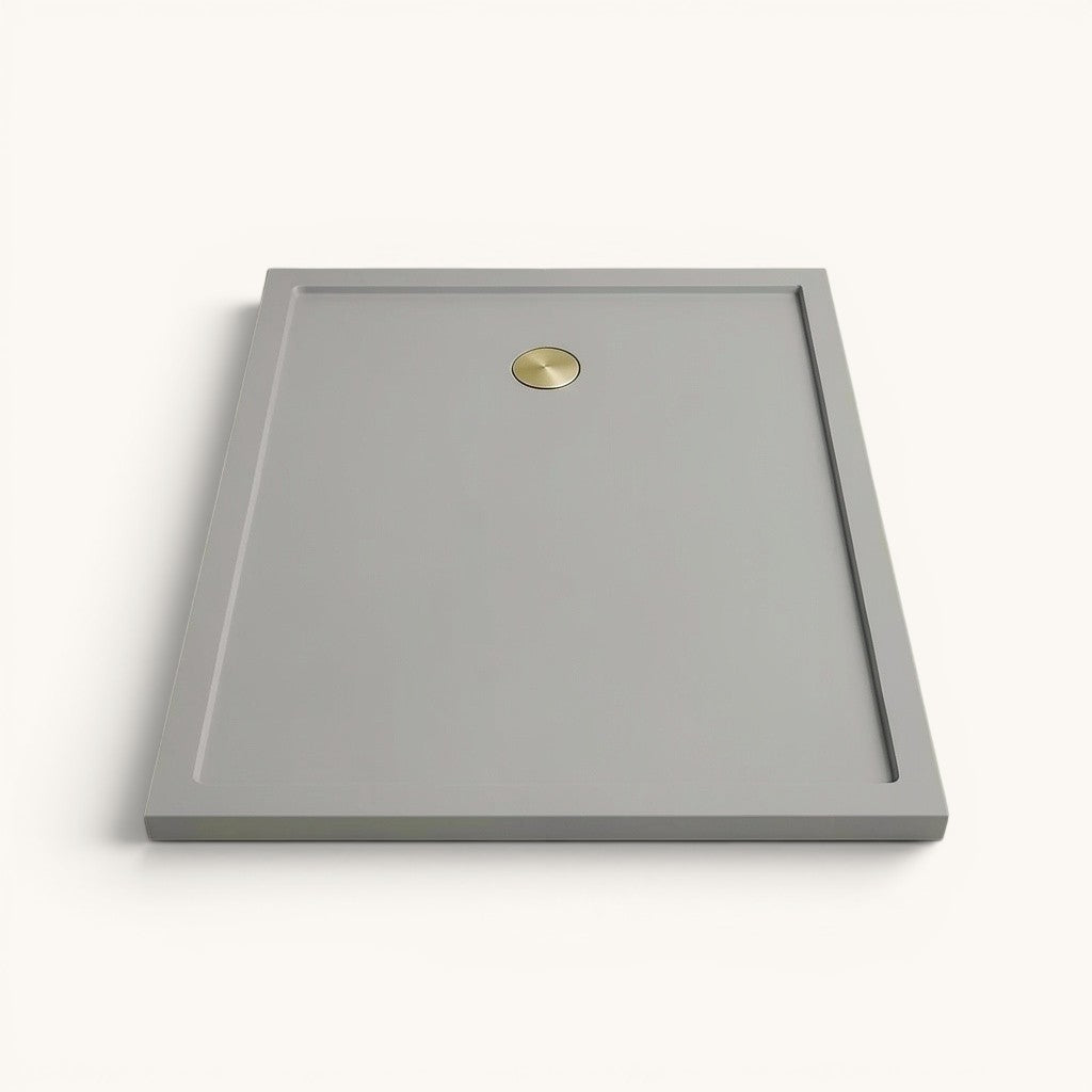 1100 x 800 Rectangular Shower Tray – 35mm Slim Non-Slip | Omnitub