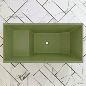 1350 x 700 Seated Soaking Tub – 1000mm Depth – Rectangular – Omnitub