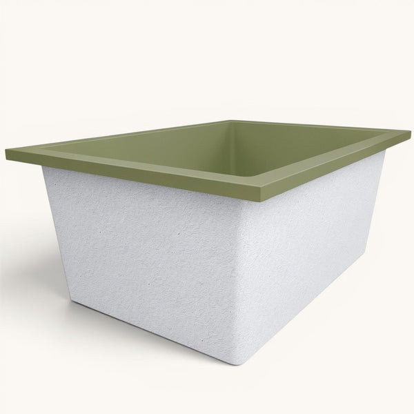 1500 x 1050 Deep Soaking Tub – 600mm Depth – Wide Rectangular – Omnitub