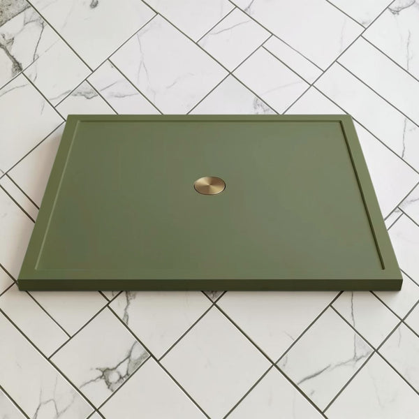 Omnitub 1500 x 1500 square shower tray 35mm slim non-slip - interior detail