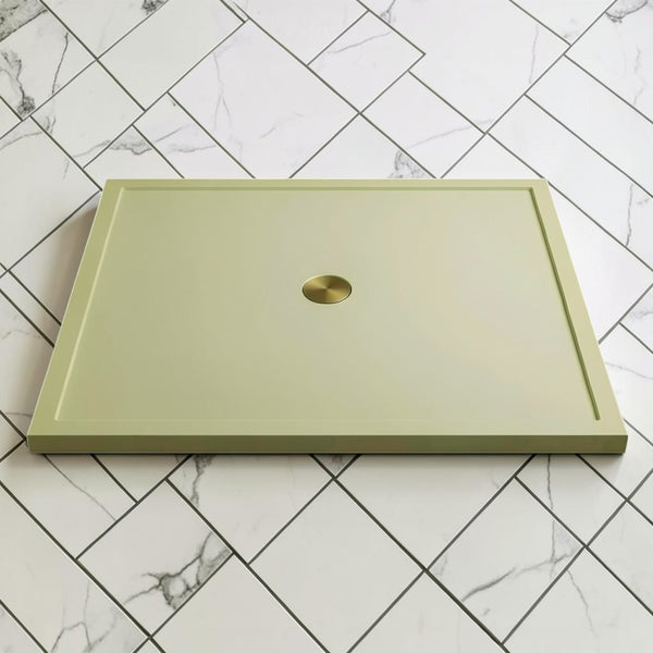 Omnitub 1500 x 1500 square shower tray 35mm slim non-slip - bathroom installation