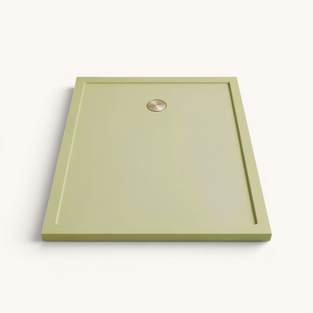 1100 x 800 Rectangular Shower Tray – 35mm Slim Non-Slip | Omnitub