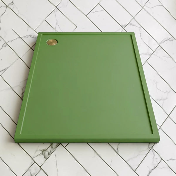 Omnitub 2000 x 1000 rectangular shower tray 35mm slim non-slip - bathroom installation