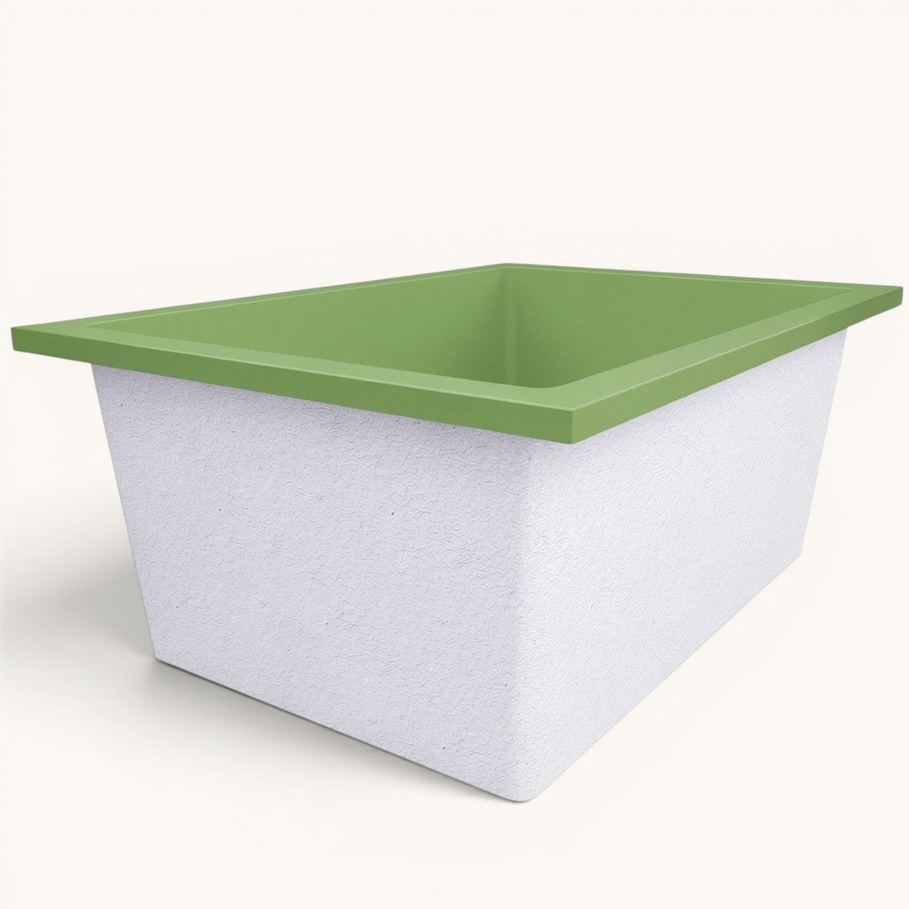 1500 x 1050 Deep Soaking Tub – 600mm Depth – Wide Rectangular – Omnitub