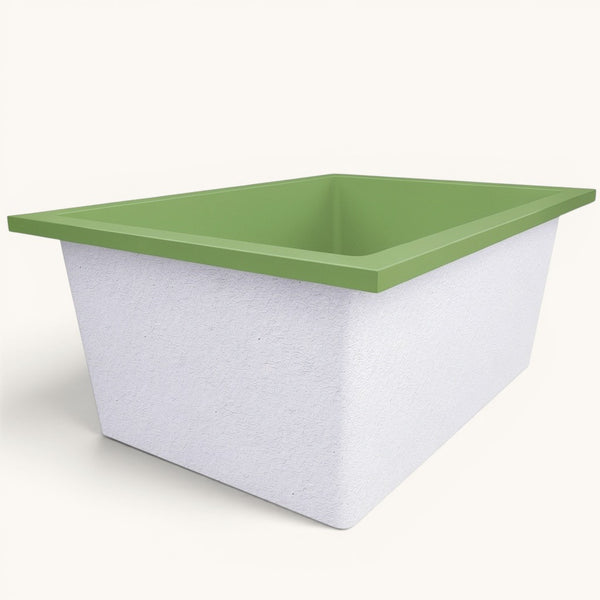 1500 x 1050 Deep Soaking Tub – 600mm Depth – Wide Rectangular – Omnitub