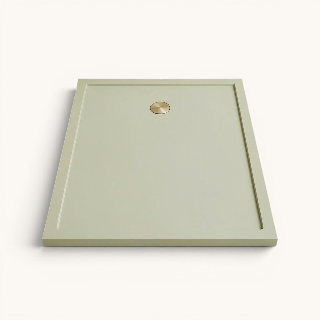 1100 x 800 Rectangular Shower Tray – 35mm Slim Non-Slip | Omnitub