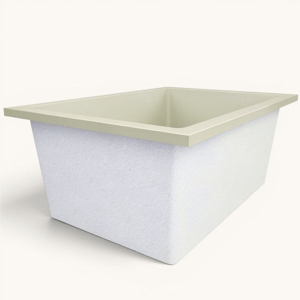 1500 x 1050 Deep Soaking Tub – 600mm Depth – Wide Rectangular – Omnitub