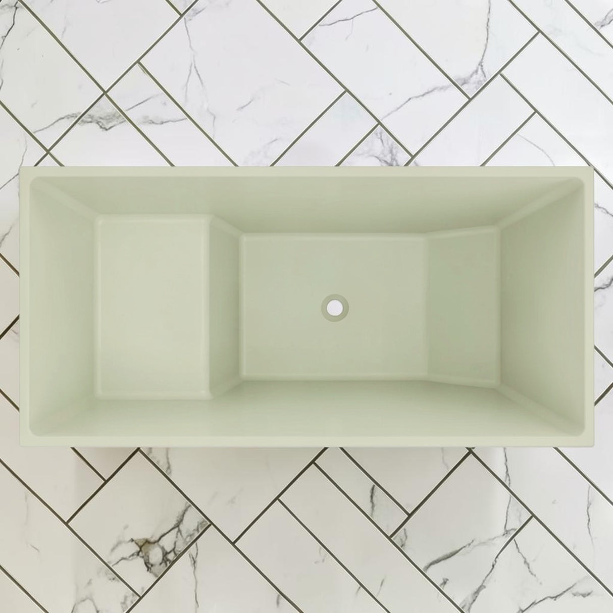 1350 x 700 Seated Soaking Tub – 1000mm Depth – Rectangular – Omnitub