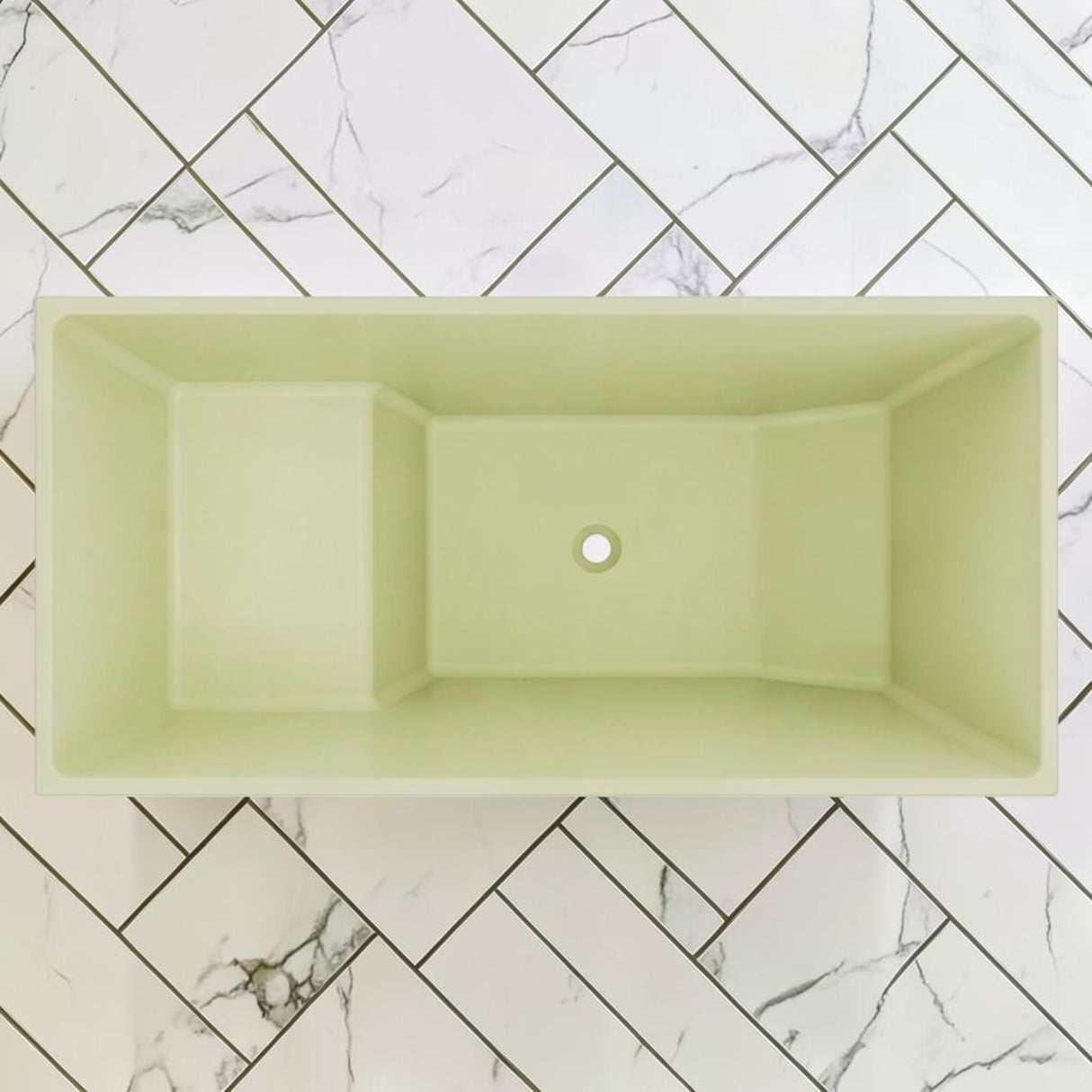 1350 x 700 Seated Soaking Tub – 1000mm Depth – Rectangular – Omnitub