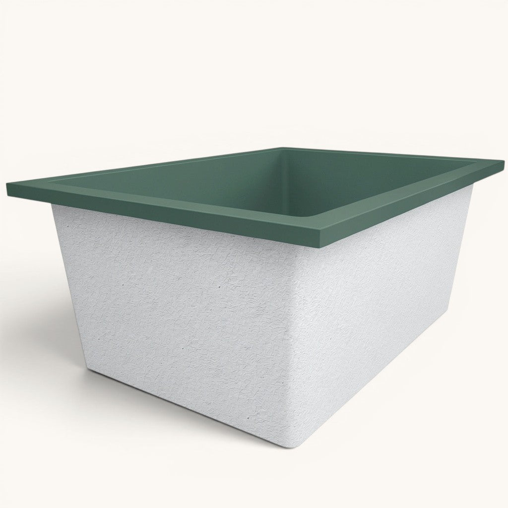 1500 x 1050 Deep Soaking Tub – 600mm Depth – Wide Rectangular – Omnitub