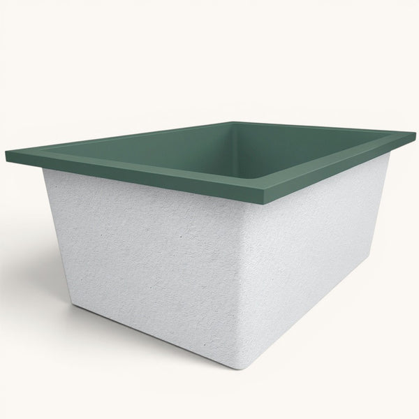 1500 x 1050 Deep Soaking Tub – 600mm Depth – Wide Rectangular – Omnitub