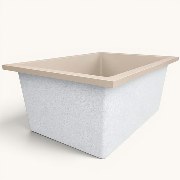 1500 x 1050 Deep Soaking Tub – 600mm Depth – Wide Rectangular – Omnitub