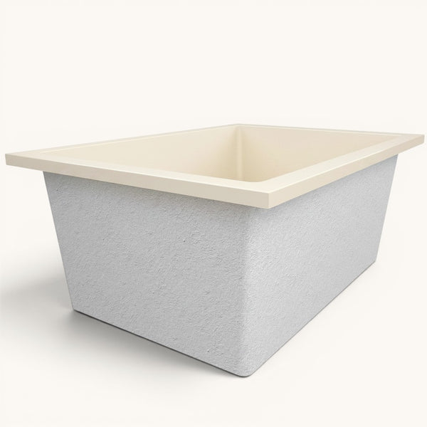 1500 x 1050 Deep Soaking Tub – 600mm Depth – Wide Rectangular – Omnitub