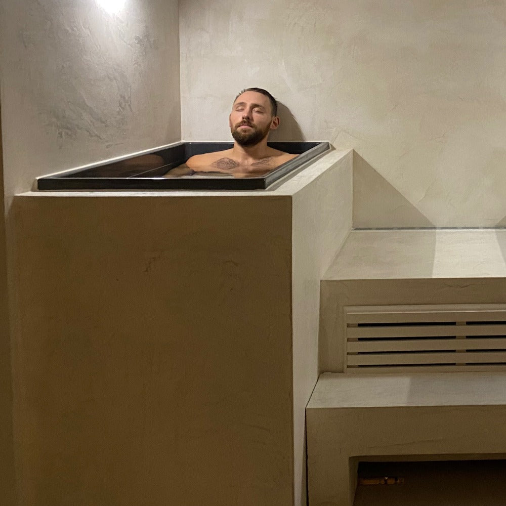 Deep Bathtub With Seat 1100 L x 600 W x 1000 Depth Handmade by Omnitub