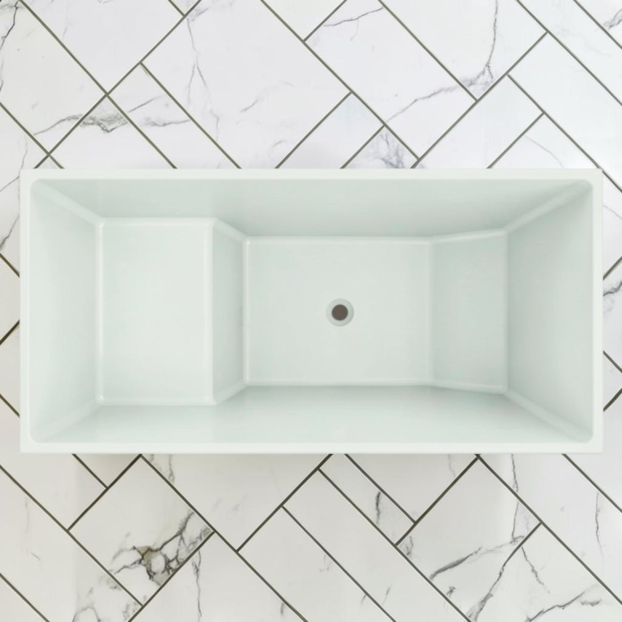 1350 x 700 Seated Soaking Tub – 1000mm Depth – Rectangular – Omnitub