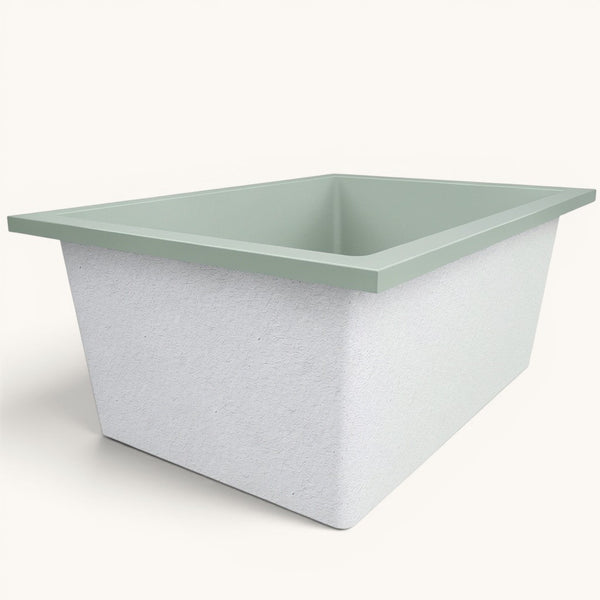 1500 x 1050 Deep Soaking Tub – 600mm Depth – Wide Rectangular – Omnitub