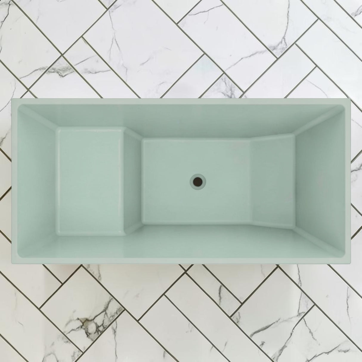 1350 x 700 Seated Soaking Tub – 1000mm Depth – Rectangular – Omnitub