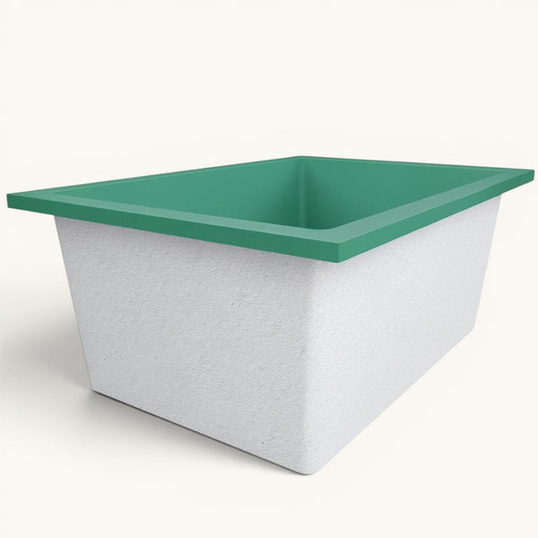 1500 x 1050 Deep Soaking Tub – 600mm Depth – Wide Rectangular – Omnitub