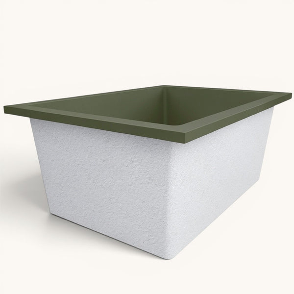 1500 x 1050 Deep Soaking Tub – 600mm Depth – Wide Rectangular – Omnitub