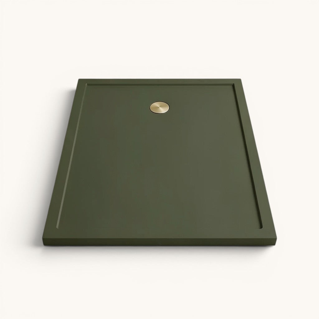 1100 x 800 Rectangular Shower Tray – 35mm Slim Non-Slip | Omnitub
