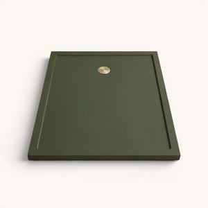 1100 x 800 Rectangular Shower Tray – 35mm Slim Non-Slip | Omnitub