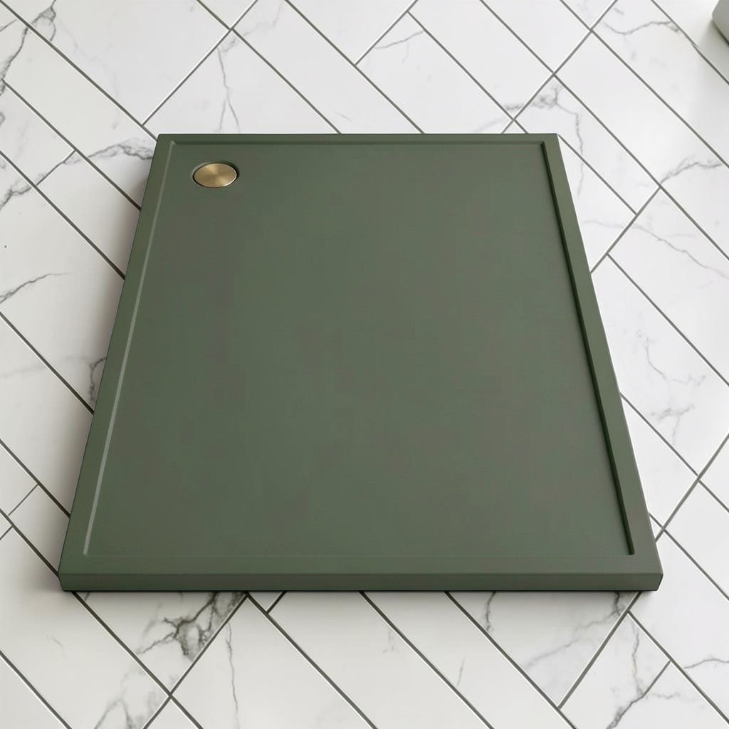 Omnitub 2000 x 1000 rectangular shower tray 35mm slim non-slip - underside detail