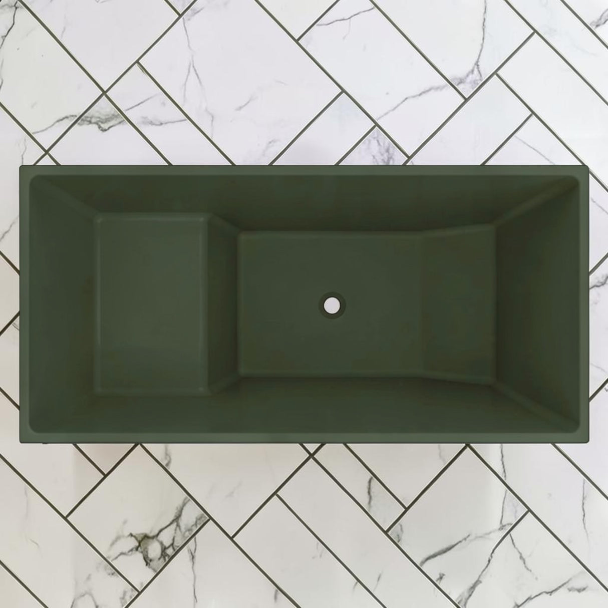 1350 x 700 Seated Soaking Tub – 1000mm Depth – Rectangular – Omnitub