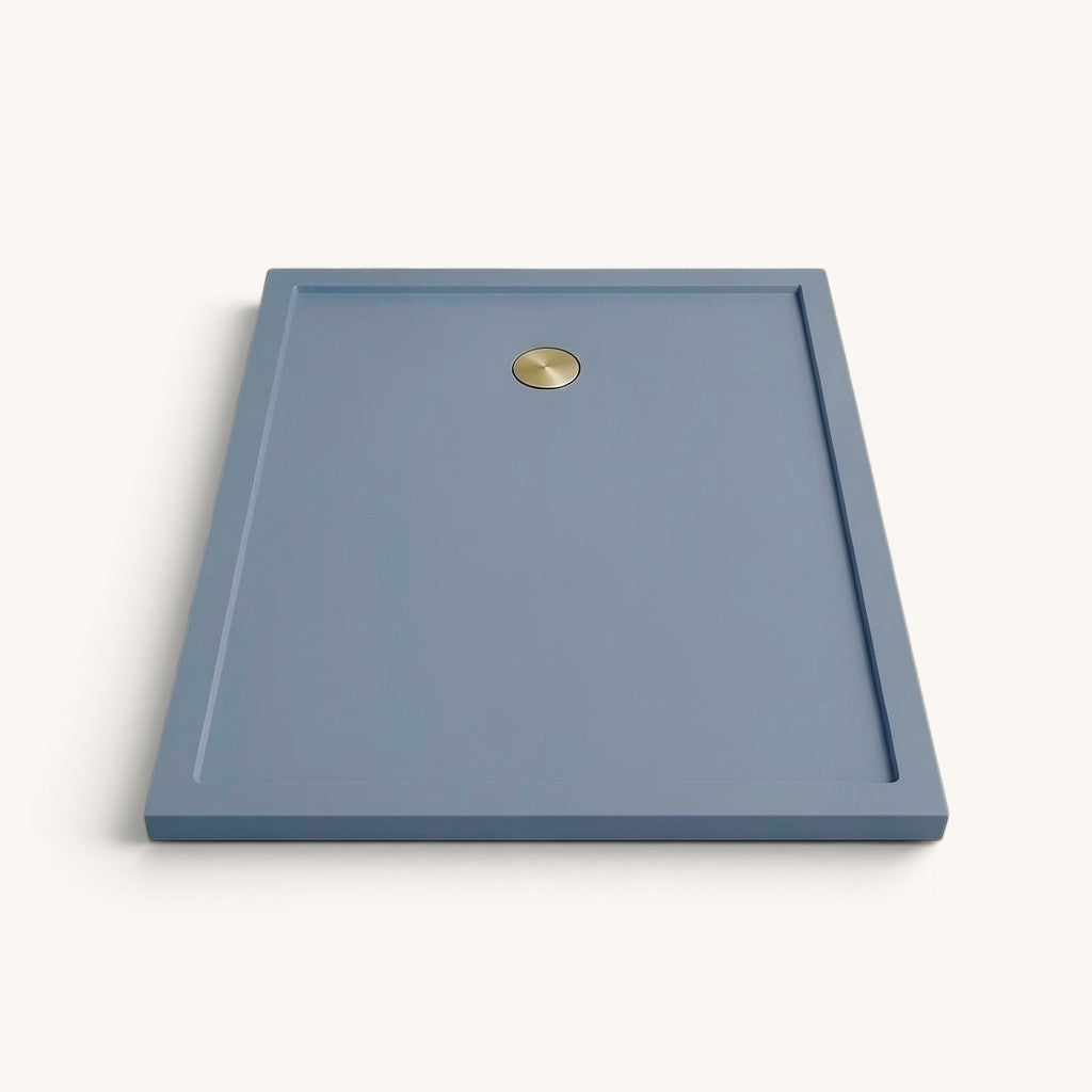 1100 x 800 Rectangular Shower Tray – 35mm Slim Non-Slip | Omnitub