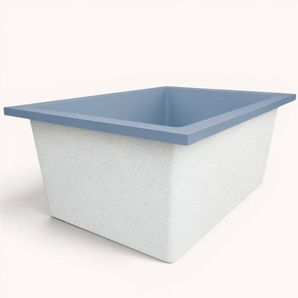 1500 x 1050 Deep Soaking Tub – 600mm Depth – Wide Rectangular – Omnitub