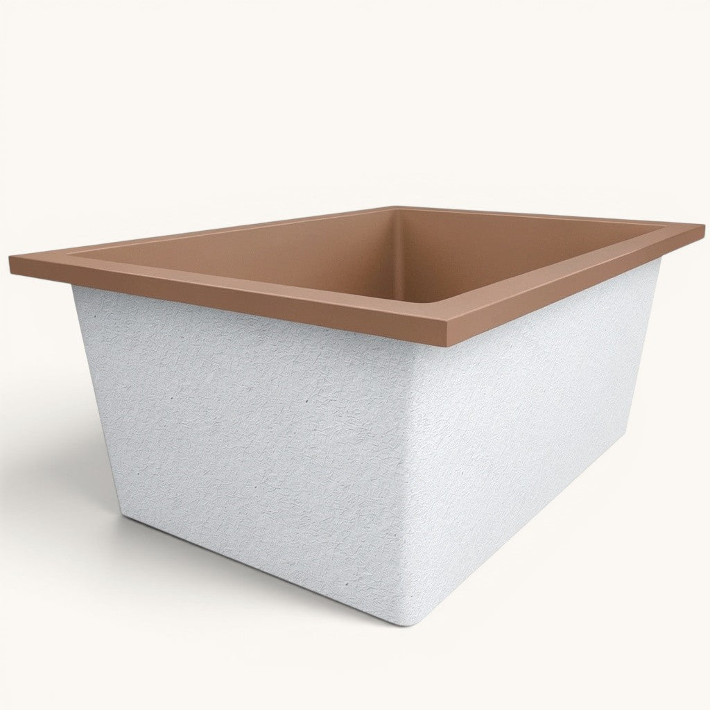 1500 x 1050 Deep Soaking Tub – 600mm Depth – Wide Rectangular – Omnitub