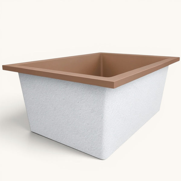 1500 x 1050 Deep Soaking Tub – 600mm Depth – Wide Rectangular – Omnitub