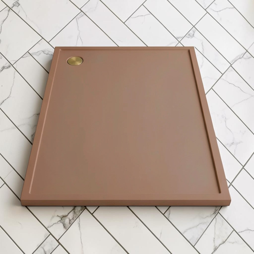 Omnitub 2000 x 1000 rectangular shower tray 35mm slim non-slip - main product view