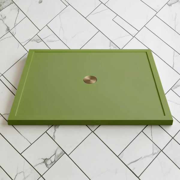 Omnitub 1500 x 1500 square shower tray 35mm slim non-slip - interior detail
